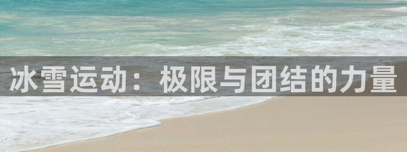 风速体育官网：冰雪运动：极限与团结的力量